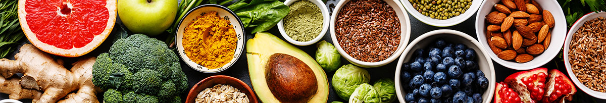 Fruits and vegetables