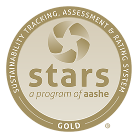 AASHE gold STARS seal