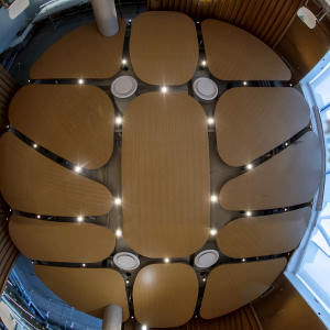 Kalihwíy̲o̲ Circle turtle ceiling