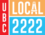 UBC Local 2222 logo