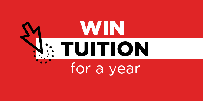 Win tuition for a year