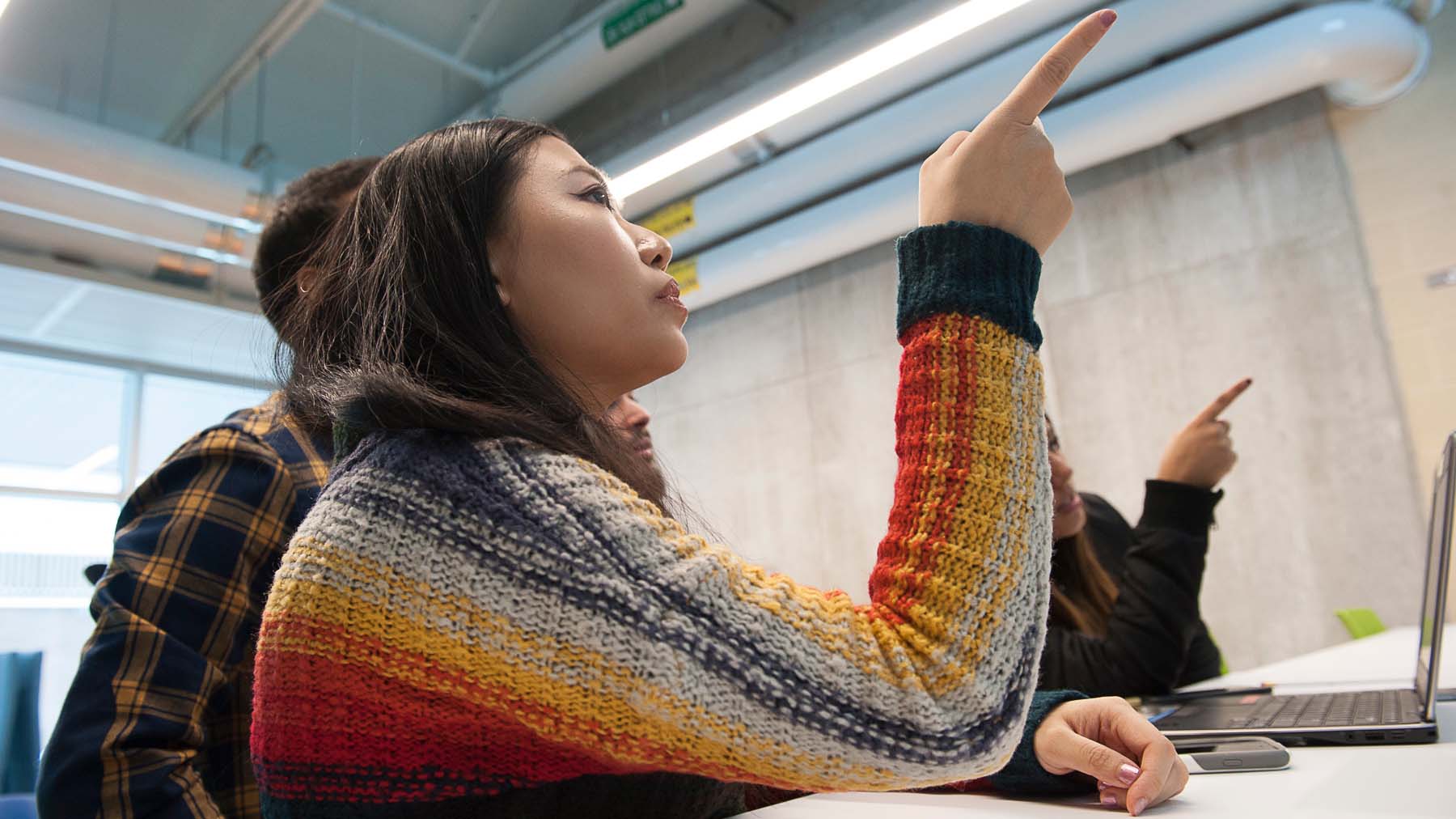 International students studying at Toronto Campus