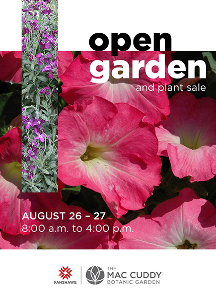 Open Garden Postcard Front