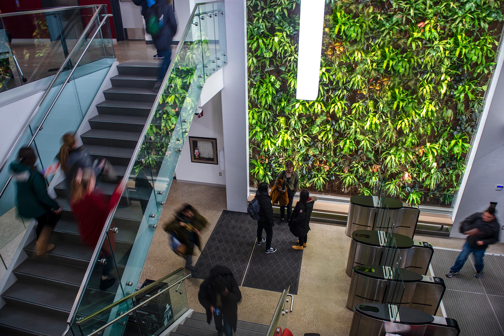 Lobby of Downtown Campus