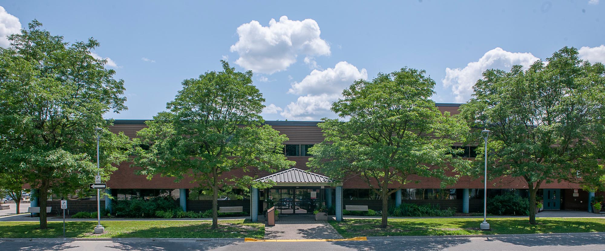 Exterior of E Building at Fanshawe College