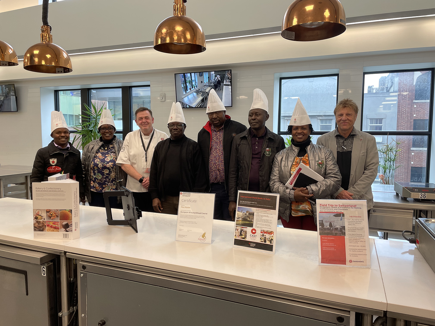 Kenyan delegation visits Fanshawe.