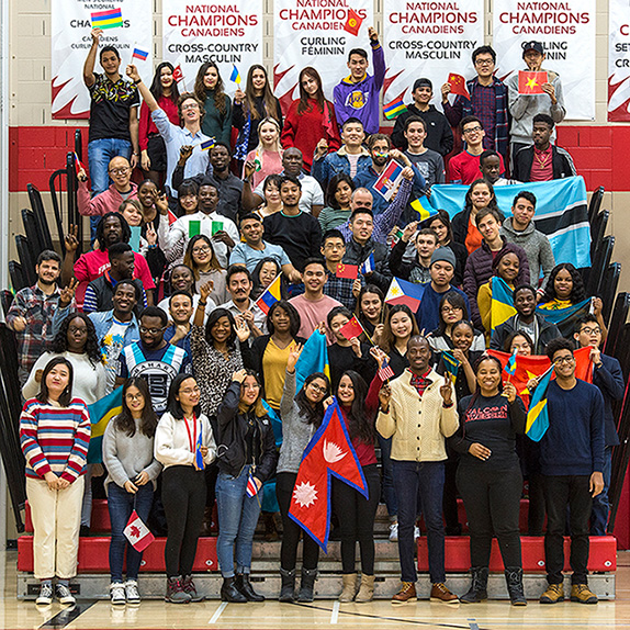 Photo of Fanshawe's International Entrance Scholarship Award Recipients