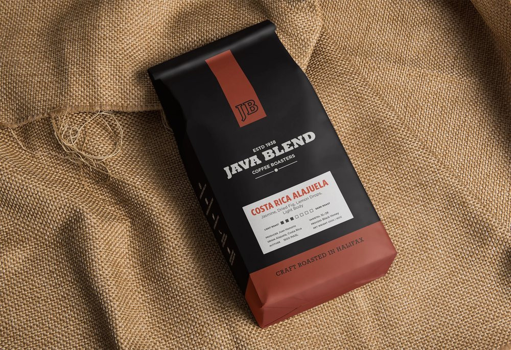 Package of Java blend