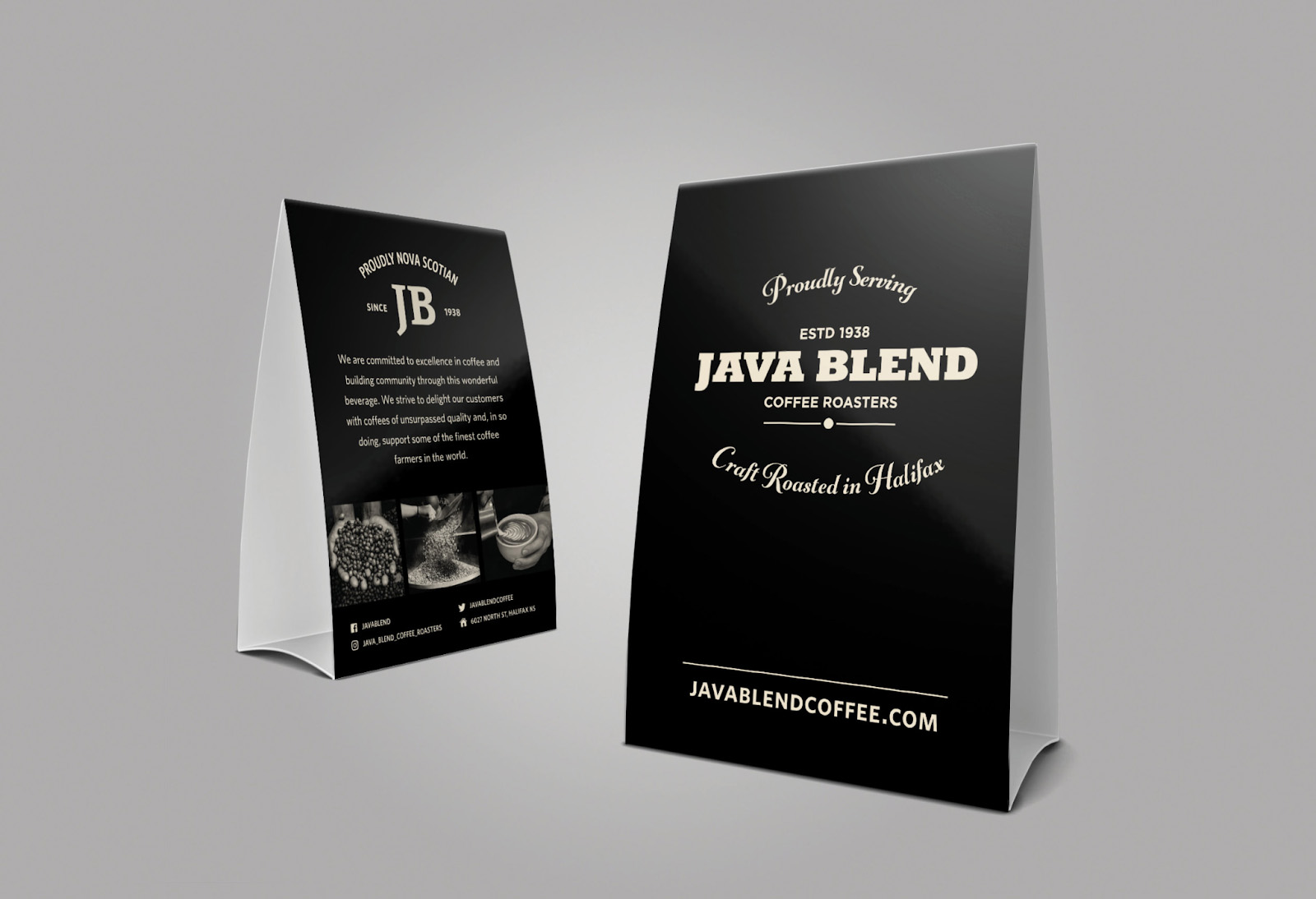 Java Blend sign