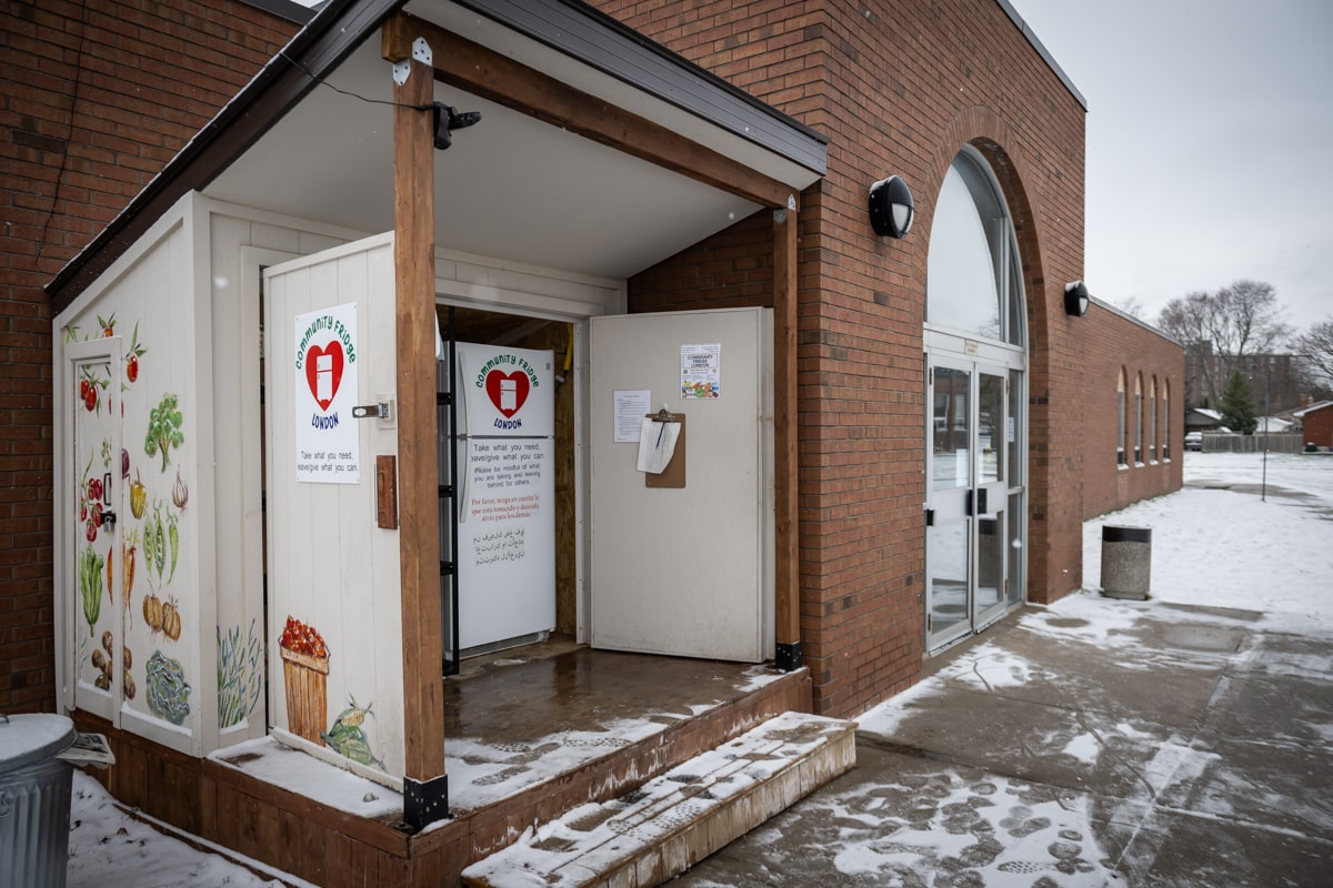 a community fridge