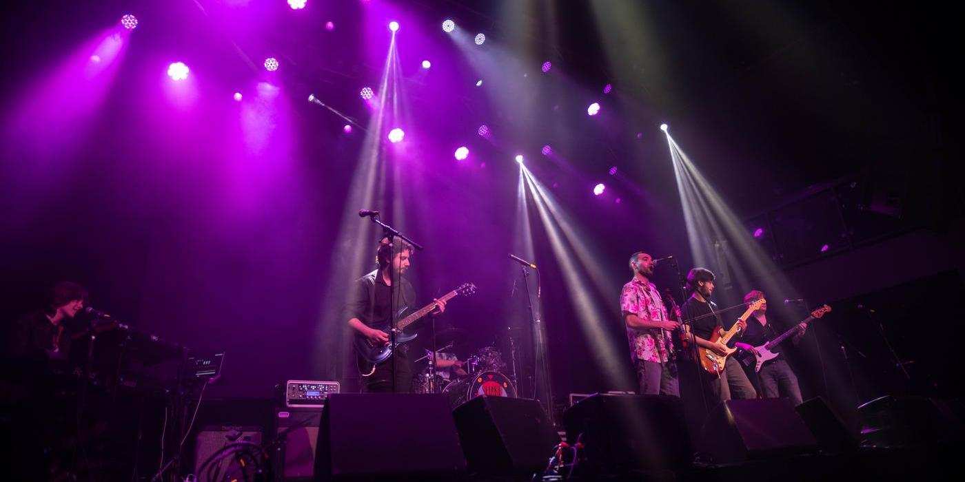 Music Industry Arts students play live on stage at Fanshawe