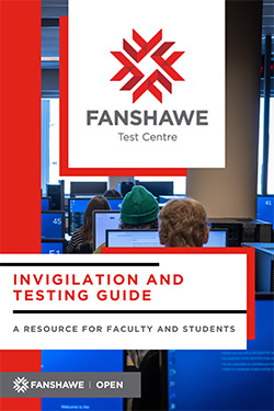 Photo of the testing and invigilation guide