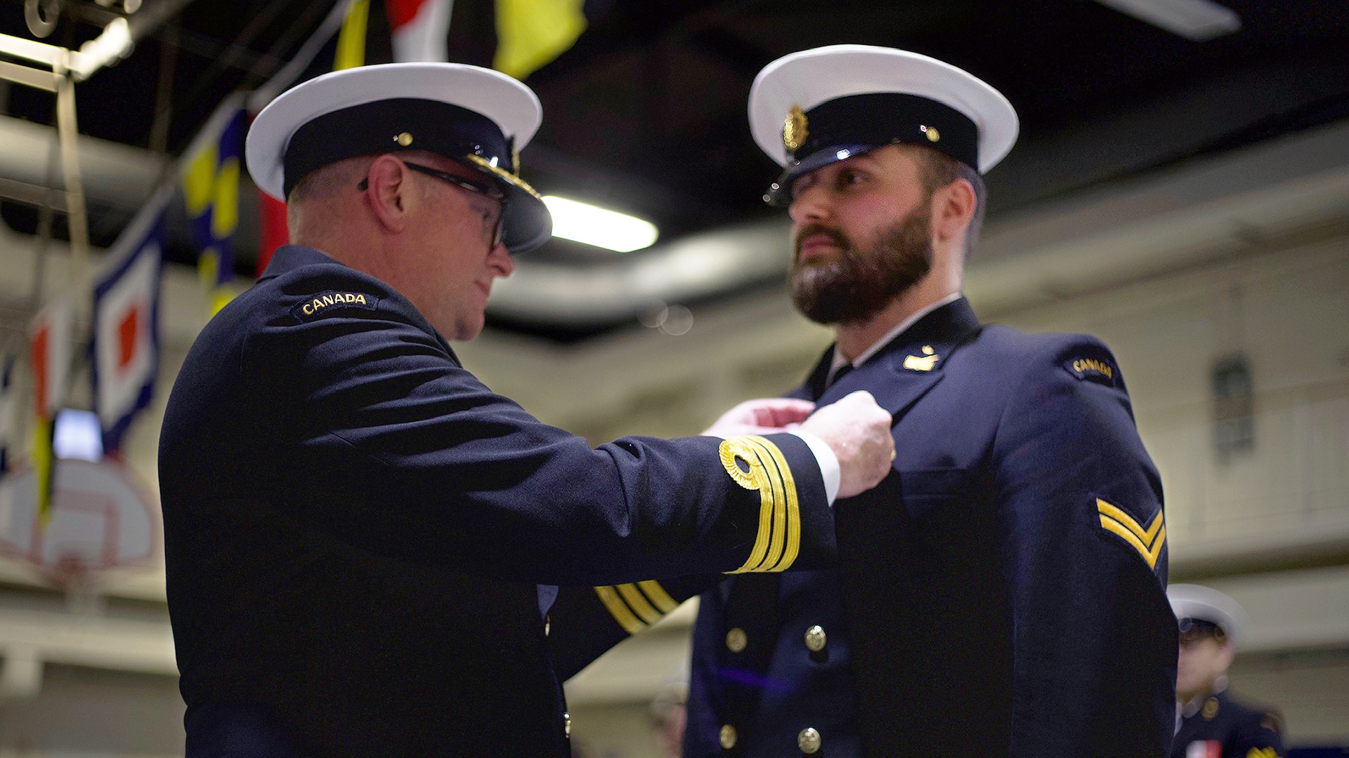 Sailor 1st Class Andrew Malison, Military-connected career support consultant at Fanshawe, received his King Charles III's Coronation Medal on February 12, 2025.