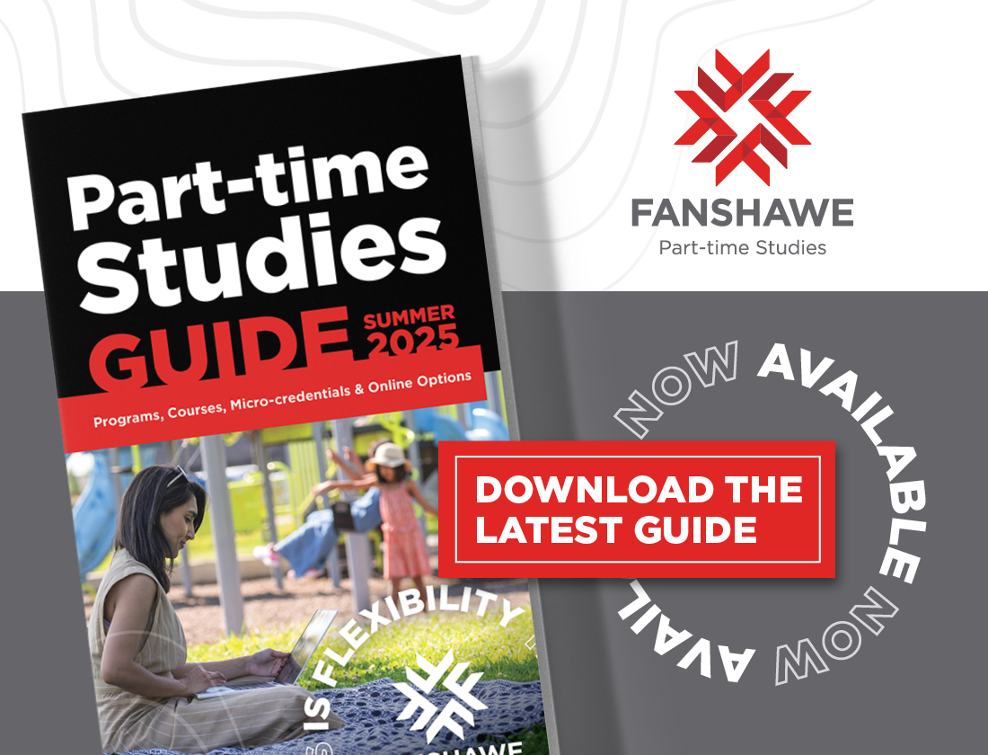 photo of the front page of the part-time studies guide