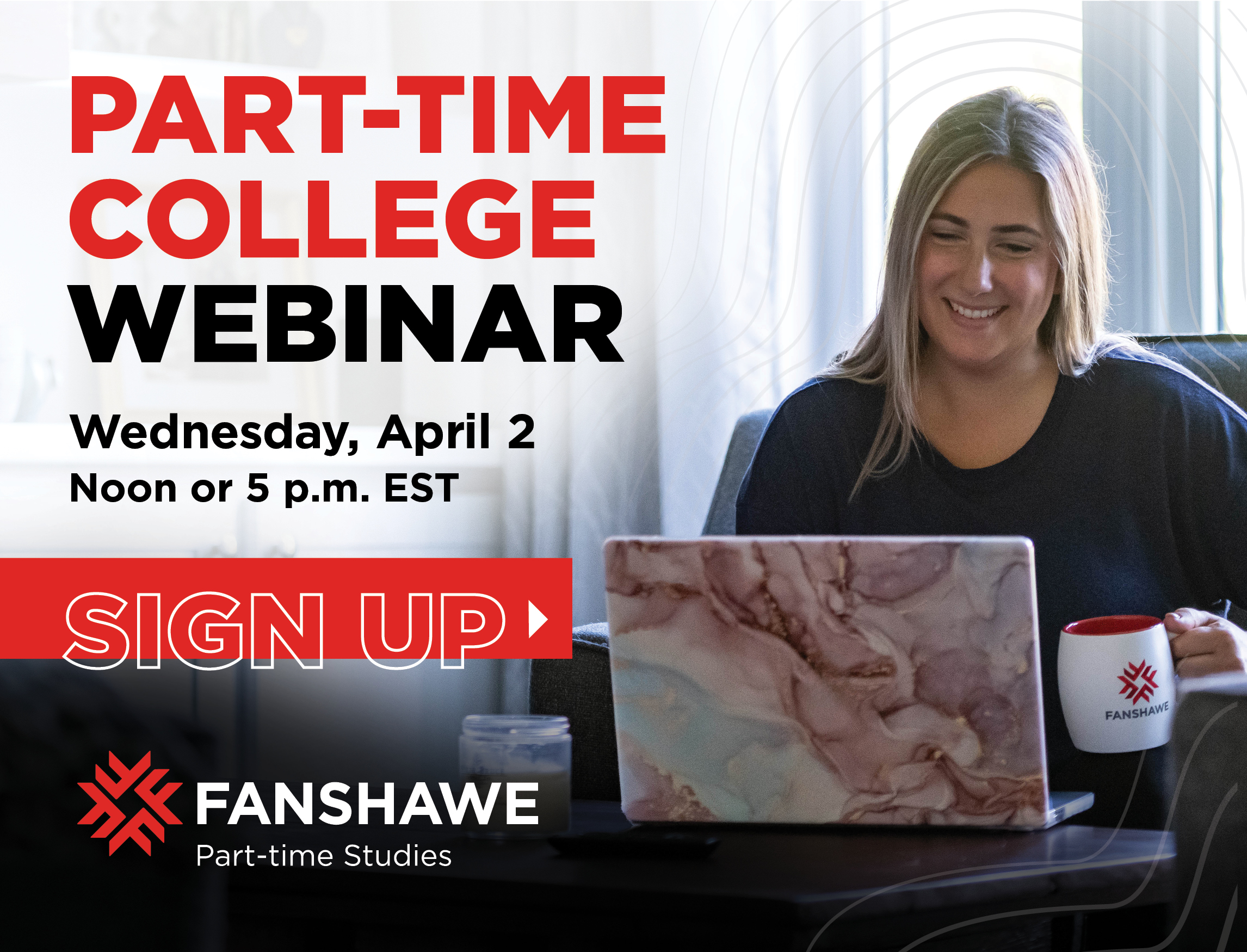 Part-Time College Webinar Callout