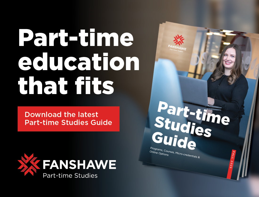 photo of the front page of the part-time studies guide