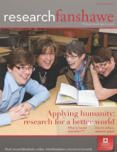 Research Fanshawe Magazine, Winter 2012