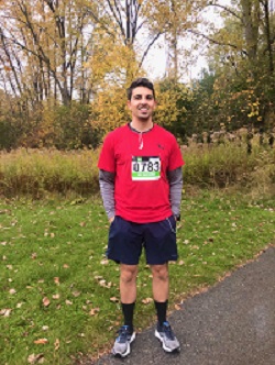 Fanshawe student Mike Katsoulis at Gibbons Park