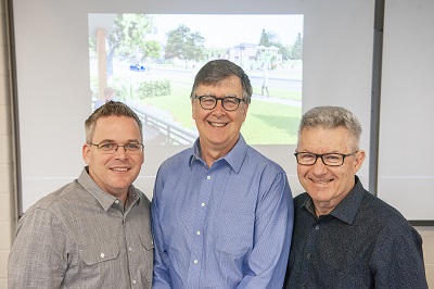 Photo of Russell Schnurr, William Pol and Steve Ries