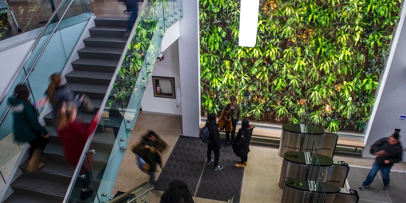 Lobby of Downtown Campus