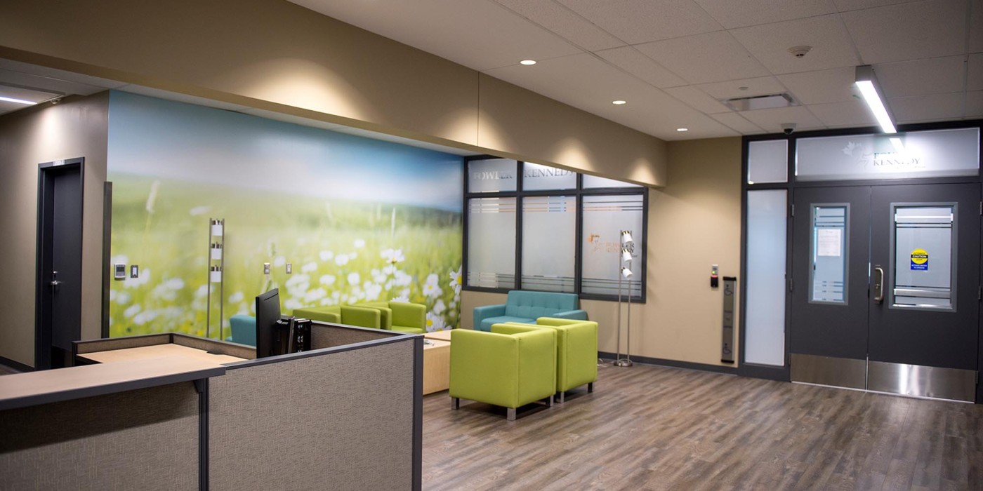 Inside of Fowler Kennedy clinic