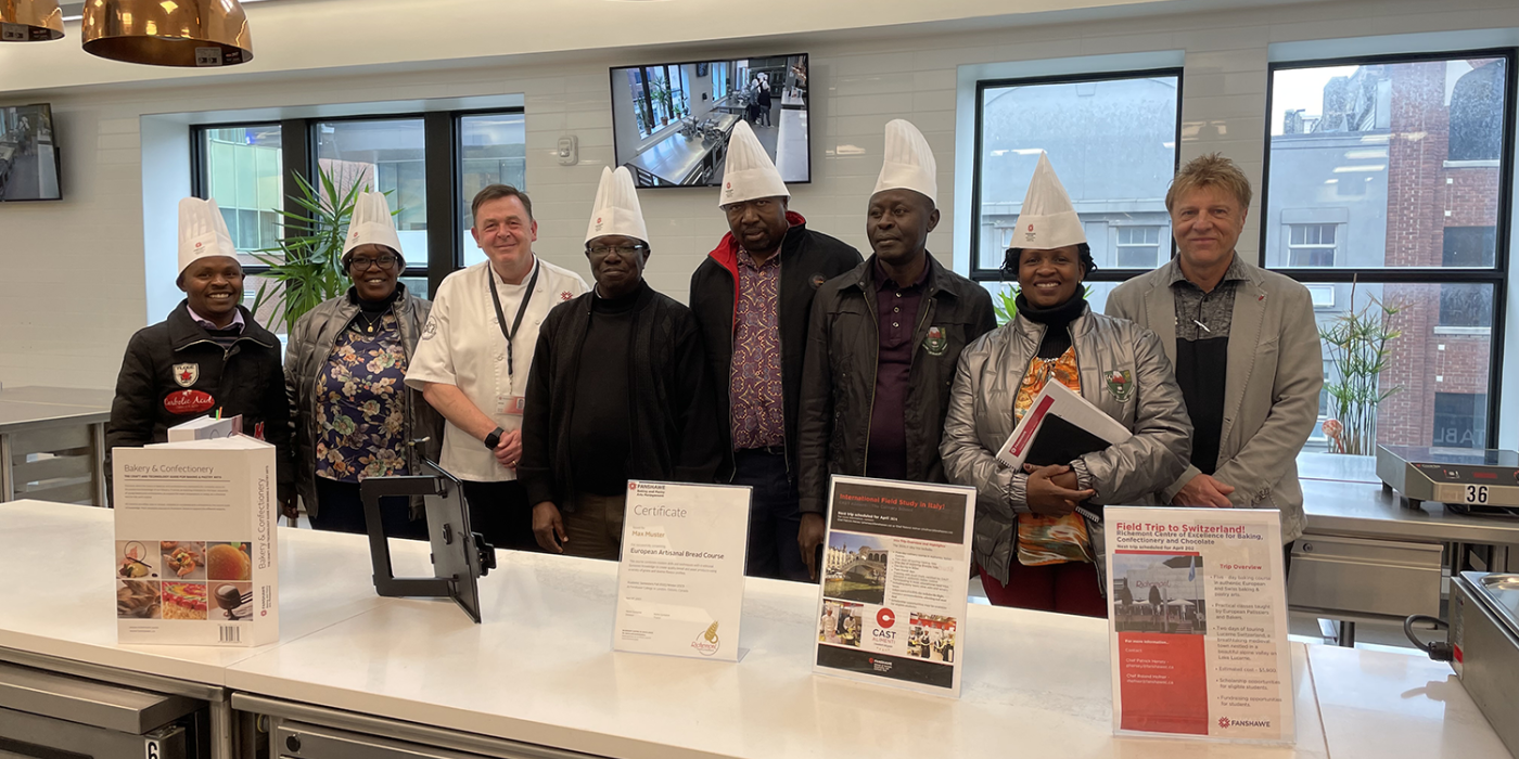 Kenyan delegation visits Fanshawe.