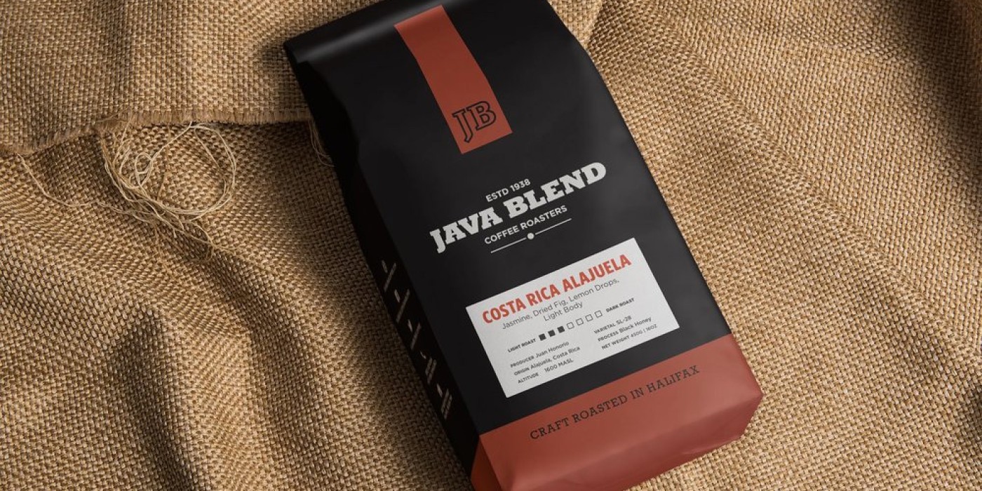 Package of Java blend