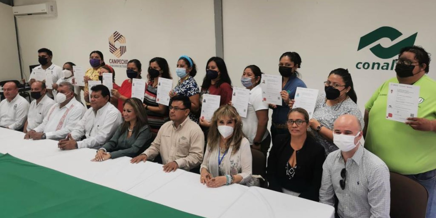 people are at the training