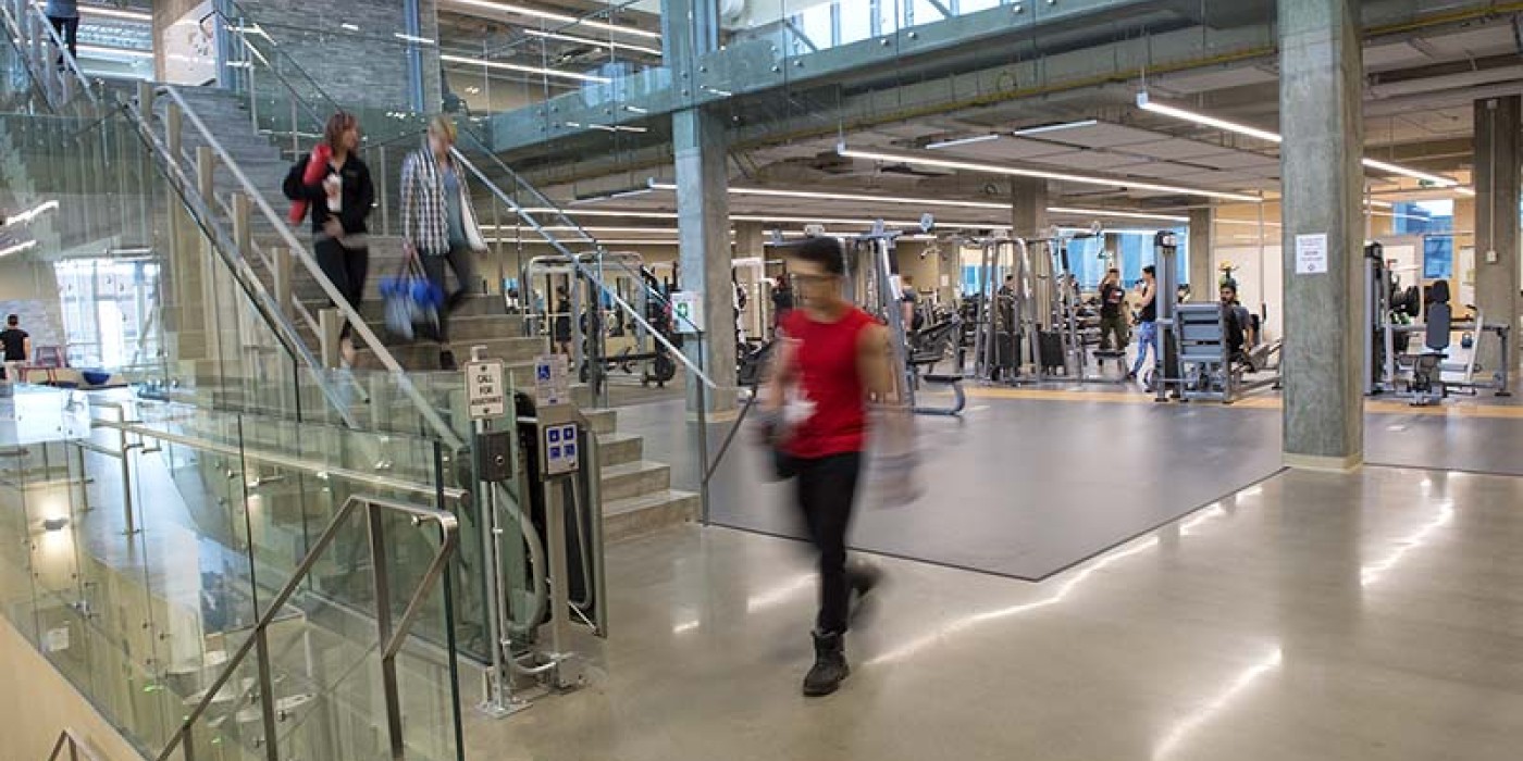 Student Wellness Centre gym
