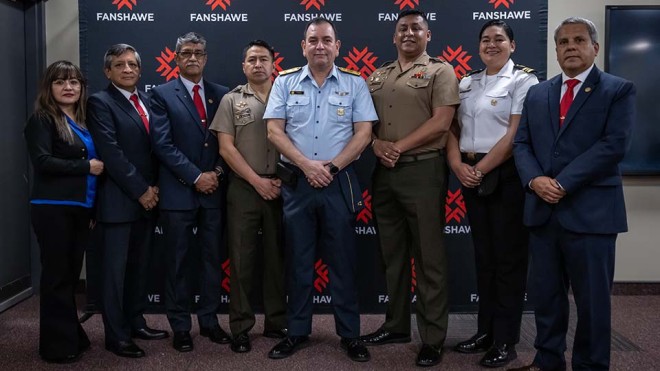 Leaders from Peru attend training through Fanshawe Global.