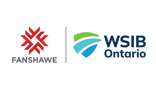 Fanshawe College and WSIB logos