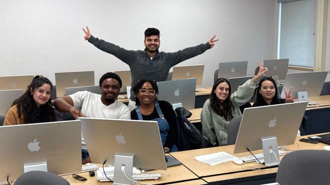 Fanshawe's winning User Experience Design student team