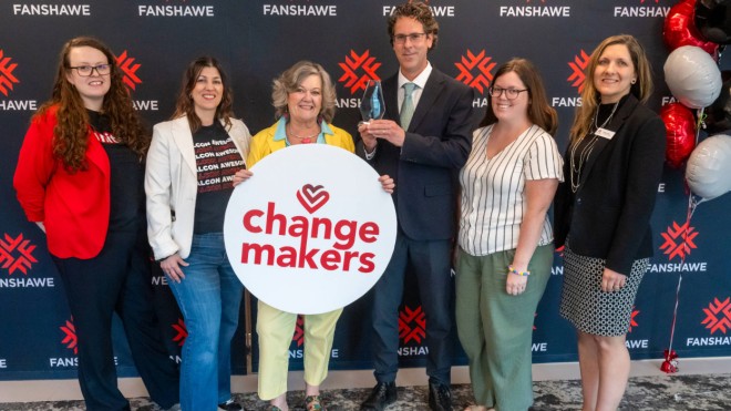 Fanshawe United Way Campaign team