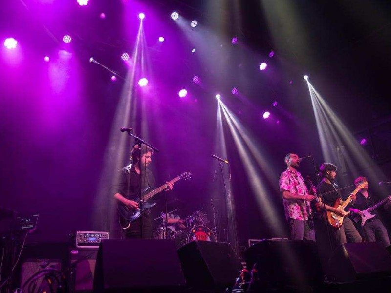 Music Industry Arts students play live on stage at Fanshawe