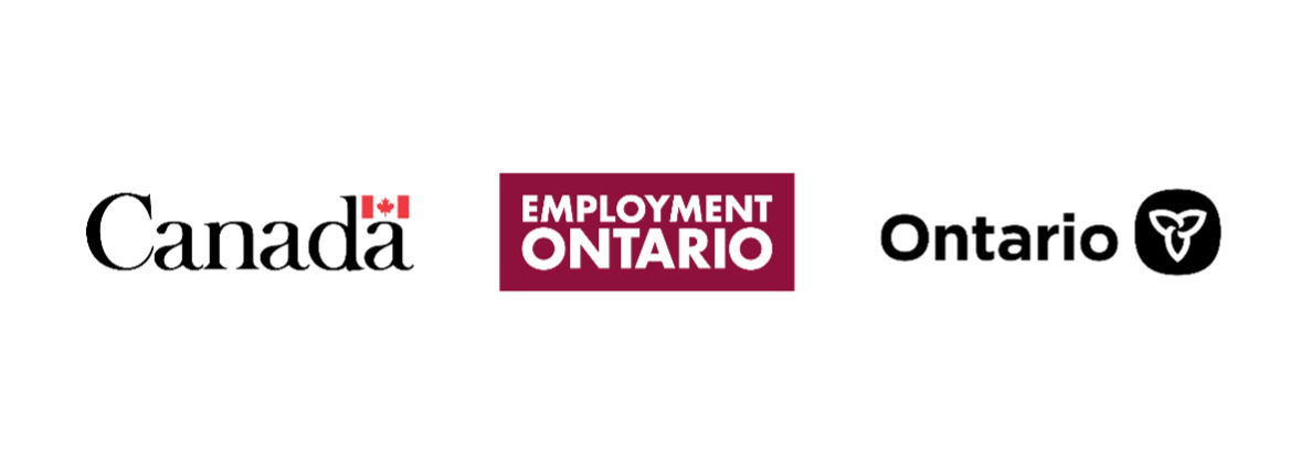 Canada, Employment Ontario and Ontario logos