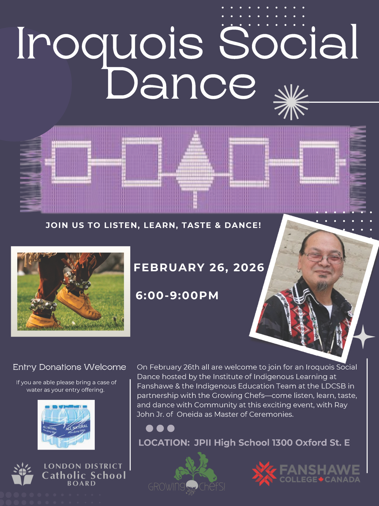 Iroquois Social Dance Event Poster