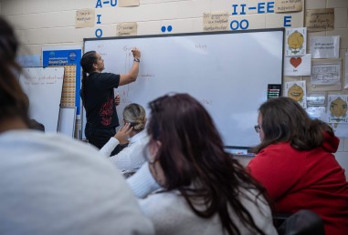 Professor Teaching Class