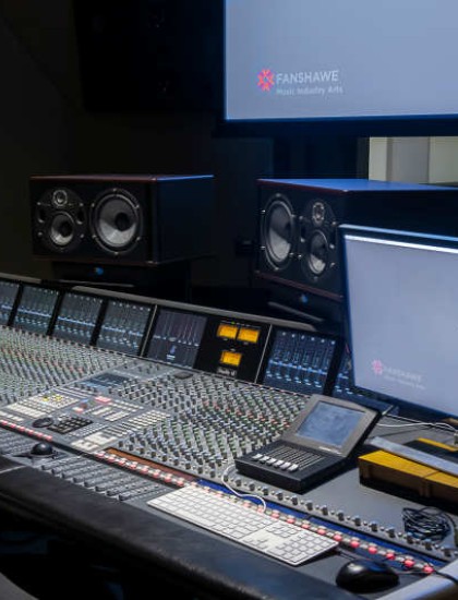 Music Industry Arts recording studio