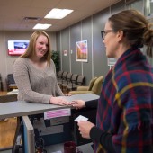 Counselling front desk worker