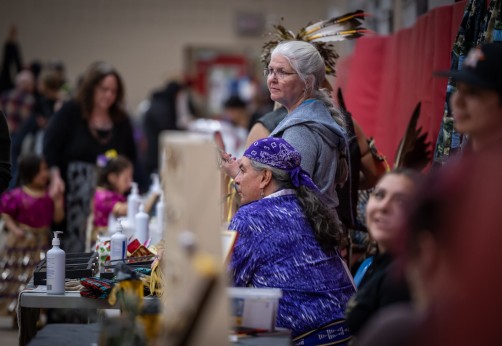 vendors watch proceedings