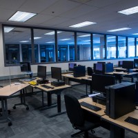 Inside of test centre