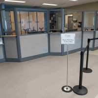 The entrance of the fowler kennedy medical clinic