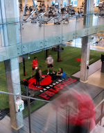 students exercising at Fanshawe's Student Wellness Centre