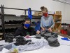 Workers manufacture "The Worker" face masks through a joint research project by Goodwill Industries and Fanshawe College’s Centre for Research and Innovation