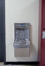 Water bottle fill station