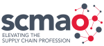 SCMAO Logo with Elevating the Supply Chain Profession Tagline