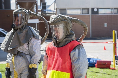 Students participating in Trauma and Treatment weekend