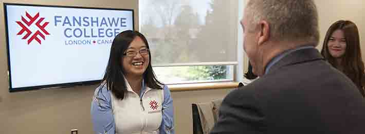 international student meeting college president