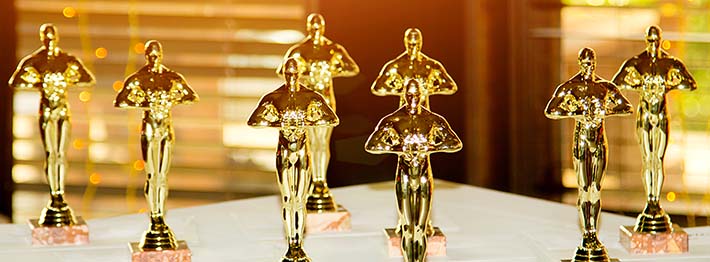 Academy Award trophies