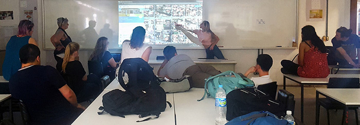 Fanshawe students in Brasil